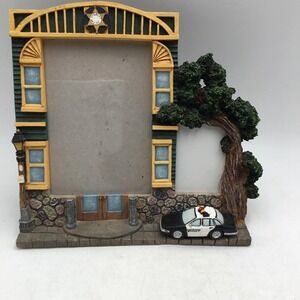 Vanmark Protectors of Peace 1999 Sheriff Office Police Car Resin Picture Frame